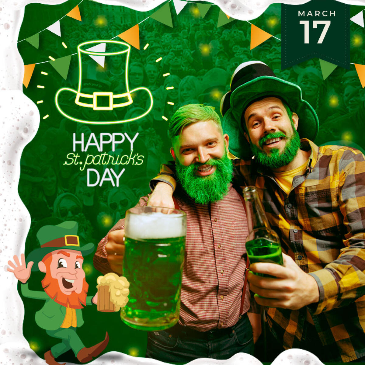 Celebrate St Patrick's Day with us