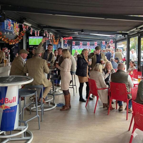 Cold beer and live football: The World Cup is played at Tiki City